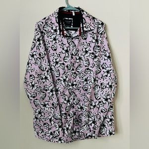 Silver Stone collection| button down man XXL| floral pattern